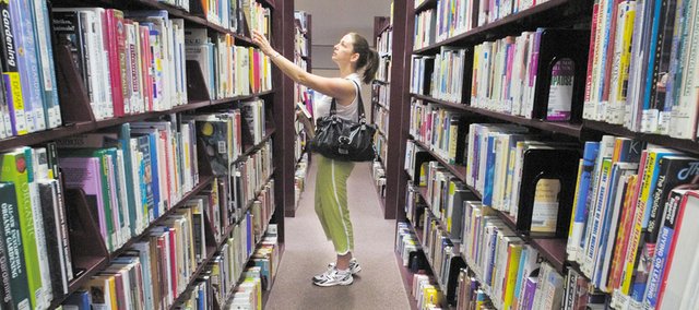 File photo. The Johnson County Library's Shawnee branch is located at 13811 Johnson Drive.