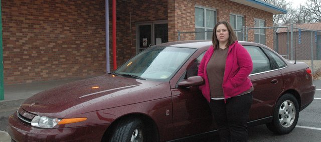 Erin Wren-Mahan received this 2000 Saturn in January thanks to the Cars 4 Christmas program. The single mother of three, who has been without a car for the last year, said getting the car has “drastically changed” her family’s life.