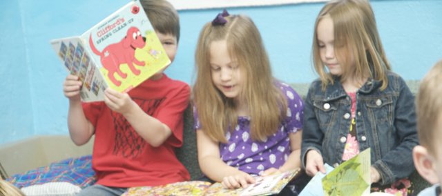 Students in Rainbow Experience Preschool will be attending classes in a new building next year. The preschool's plans to move to the former Lighthouse Baptist Church at 115 Baker Street cleared an important hurdle Tuesday with the Baldwin City Planning Commission's approval of a conditional use permit for Rainbow to operate at the new site.