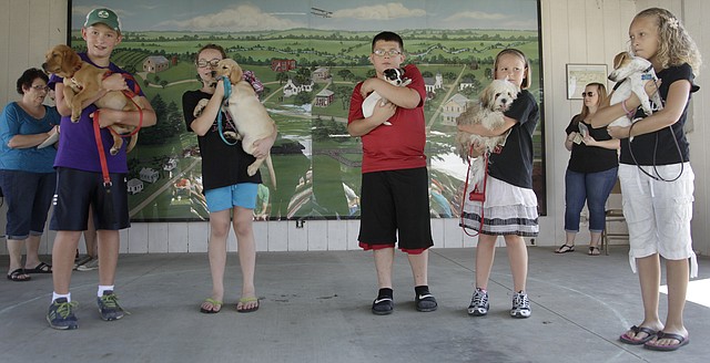 The Vinland Fair begins its three-day run Thursday with plenty of games and activities for youngsters and adults, such as this past pet parade.