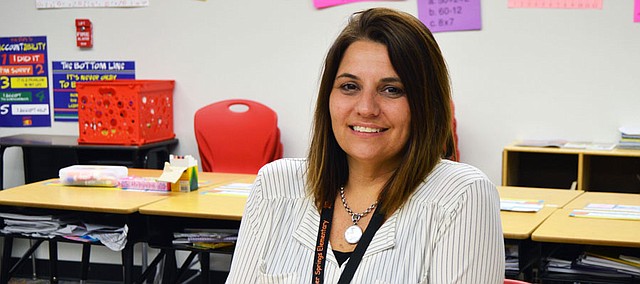 Ea Trumbo, fourth grade teacher at Bonner Springs Elementary, was selected as the November Bonner Springs-Edwardsville Chamber Teacher of the Month.