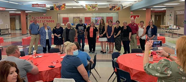 Colleagues Reminisce About Tonganoxie Usd 464 Retirees For Reception Tonganoxiemirror Com