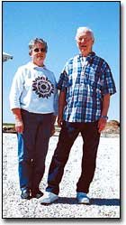 Florence Somers and Virgil Fields likely will never forget the May
11, 2000, tornado that hit their farm, which is west of Tonganoxie.