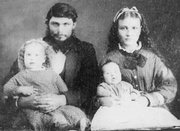 Stanton and Lizzie Pearson numbered among the first Quakers to come
to the Tonganoxie area. Stanton was instrumental in establishing
the Friends meeting in Tonganoxie, as well as in starting the
city's first high school. He is the grandfather of Tonganoxie
resident Frances Korb.