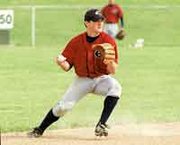 Former Cardinal baseball and football player Andrew Pyle is
pursuing both sports at Grinnell College in Grinnell, Iowa.