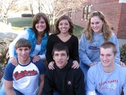 Lansing High School will crown its Winter Royalty king and queen during halftime of Friday's LHS vs. Mill Valley boys basketball game. Queen candidates, top row from left, are seniors Katie McKee, Kim Cavaleri and Rachel Darrow. King candidates, bottom row from left, are seniors Lance Fink, Sean Flynn and David Kern.