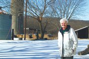 Dorothy Korb has lived on this area farm for more than 60 years. Korb has been named a 2006 soil conservation award winner.