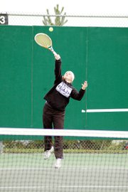 Baldwin High School junior Kara Protasio finished fifth to qualify for the state tennis tournament this weekend.