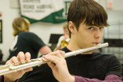 "I picked the flute because in the Legend of Zelda video games Link plays an ocarina, which is like a flute. I played those games since I was a little kid and so I wanted to play those songs. At one point I knew how to play them all," Tommy Strauser, DHS junior.