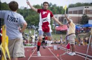 Tonganoxie High senior Dylan Scates won his second straight state medal in the triple jump Friday at Wichita with a seventh-place finish.