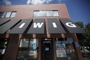 The Lawrence Iwig Family Dairy store opened earlier this year at 1901 Mass. In addition to fresh milk, butter and ice cream from the family dairy in Tecumseh, the store sells other local produce and food items.