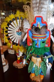 Berry's long-delayed career as an artist got a jumpstart when he started making Hopi kachina dolls while living in Tucson in the 1970s.