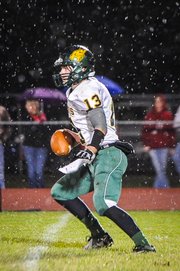 BLHS senior Tanner Garver led the Bobcats with 118 passing yards in Friday's 13-8 loss at Jefferson West to open district play.