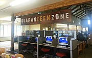The new teen area at the Basehor Community Library, originally proposed by the Basehor teen advisory council, will be known as the "QuaranTeen Zone."