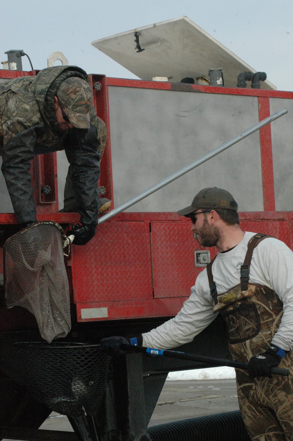 Trout stocking at Shawnee Mission Park Lake Shawnee Dispatch