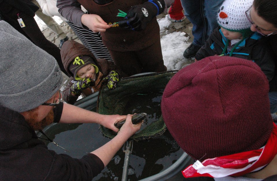 Trout stocking at Shawnee Mission Park Lake Shawnee Dispatch