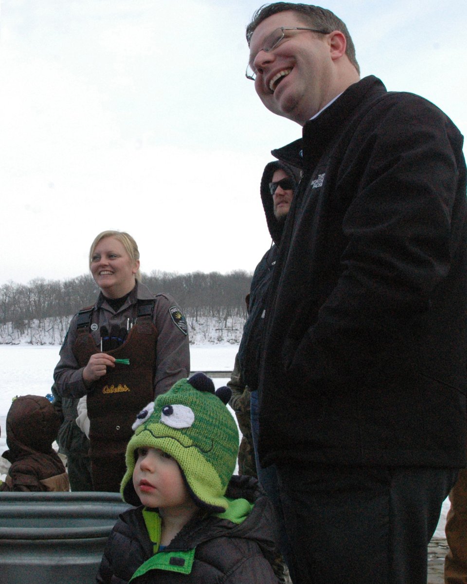 Trout stocking at Shawnee Mission Park Lake Shawnee Dispatch