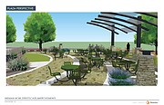 A pocket park proposed for the east side of Nieman Road, south of the Old Shawnee Pizza restaurant, may feature a shade structure, a decorative patio, water fountain, electrical and USB charging outlets and a small parking lot.