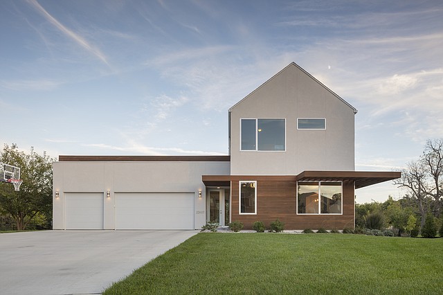 The Steiner house, located in the Grey Oaks subdivision in western Shawnee, will be featured on the 2018 Kansas City Design Week “Homes by Architects” tour on April 14. Representatives from Kansas City, Mo. architecture firm KEM STUDIO will be on hand during the tour to discuss the unique home’s design and details.