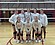Tonganoxie High volleyball players gather after taking third place at Saturday's Tonganoxie ...