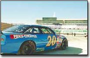 A Kansas City, Mo., racecar driver brought his ARCA Series stock
car to the Kansas Speedway Tuesday in conjunction with the official
announcement that the ARCA Re/Max Series and Winston West Series
would race in a double-header opening day, June 2.