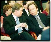 Oz CEO Dick Ferguson and Oz Chairman Robert Kory discuss their next
move after the commission's deadlock vote on the Oz plan.