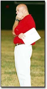The defeat at Louisburg handed Cardinal head coach Aaron Barnett
his first shutout at Eudora. Barnett expects his team to bounce
back in their home opener against Wellsville Friday night.