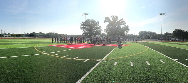 Yeah band (camp)! Tonganoxie High Marching Chieftains sharpen skills ...